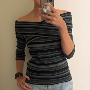 Moussy Off-shoulder top y2k